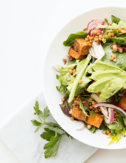 couscous salad with avacado